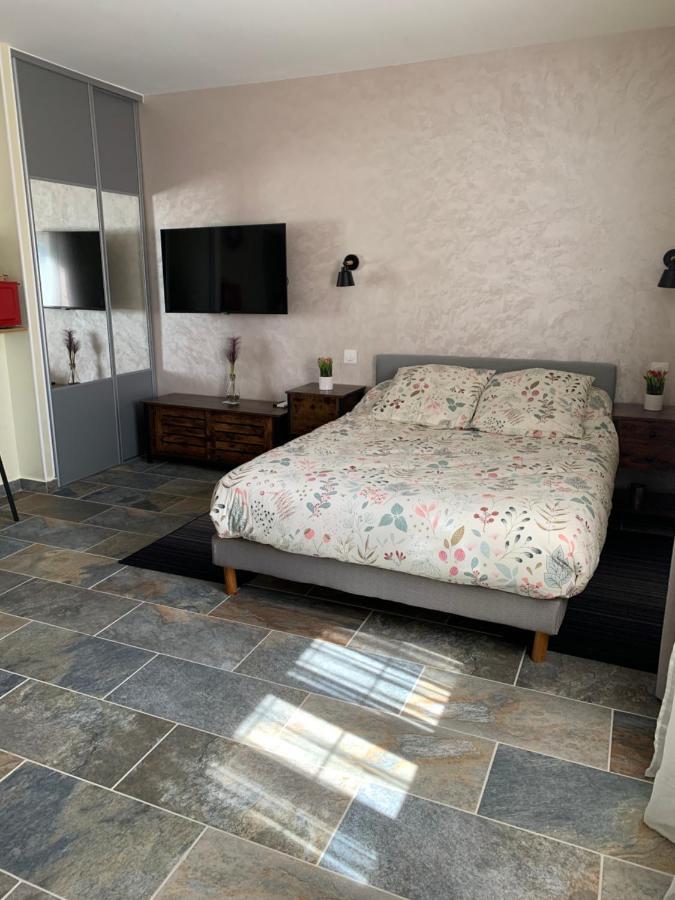 Studio Independant Avec Piscine Et Jardin L'Abergement-Sainte-Colombe Extérieur photo
